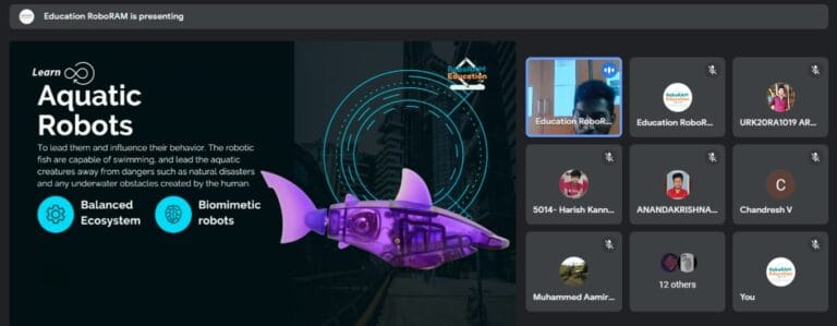 online class in roboram education