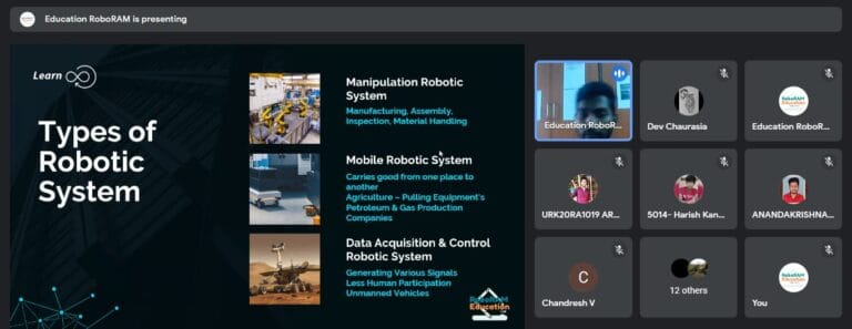 online class in roboram education