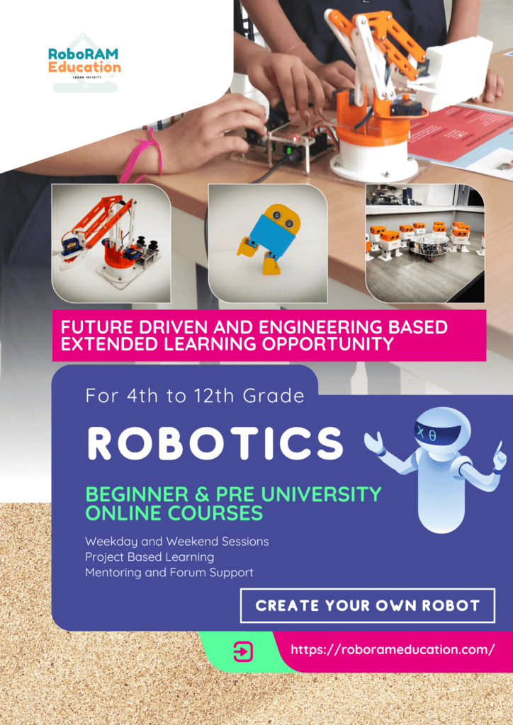 Online Live Training Robotics Course for 4th to 12th Grade Students ...