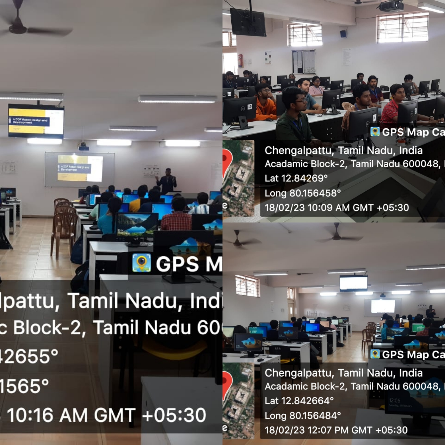 1 Day Robot Kinematics at VIT Chennai RoboRAM Education